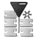 Adaptador Encaixe Fcs 2 Quilha 5 Plugs Adaptador Chave Ii