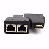 Adaptador Extensor HDMI Via Cabo De Rede RJ45 CAT5e-6 1080P 3D 30 Metros F3 - JC-EX-RJ45