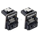 Adaptador Fêmea CY SATA De 7 Pinos Para Placa Principal Macho De 90 Graus Com ângulo De 90 Graus Para Desktops SSD HDD