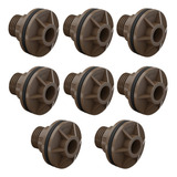 Adaptador Flange Soldável Com Anel Kit 8 Uni 25mm 3 4 Tigre