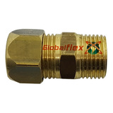Adaptador Fogao Macho 20pçs Mangueira Flexivel Gas Daco