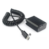 Adaptador Fonte Ac pw20 Bateria Np fw50 Sony A7rii Zv e10