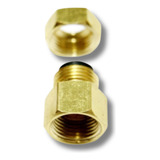 Adaptador Gas Dako Politec 1 2 Npt Femea Instalação Latão
