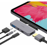 Adaptador Hagibis Usb c Multi portas 4in 1