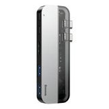 Adaptador Hub 5 Em 1 Baseus Usb c Pd 60w Hdmi 4k Macbook Pro
