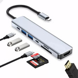 Adaptador Hub Para Macbookair M1 M2 M3 Dex Usb c 3 0 Hdmi 4k