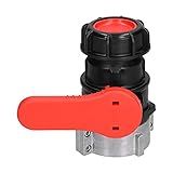 Adaptador IBC Válvula De Esfera ABS Acessórios Para Mangueira Adaptador De Drenagem Válvula De Esfera De Substituição De Tanque Com Rosca Grossa Para Tanques De Armazenamento De
