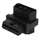 Adaptador KIMISS OBD2 Divisor De Cabo OBD 16 Pinos Macho Para 2 Fêmeas Adaptador ABS 1 A 2 Adaptador Separador OBD Conector Divisor OBD Para Extensor De Diagnóstico