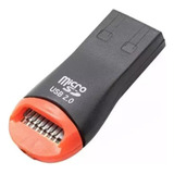 Adaptador Leitor De Cartão De Memória Micro Sd Pc Usb2 0