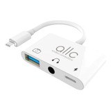 Adaptador Lightning Usb Otg Fone De Ouvido Para iPhone iPad