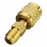 Adaptador Mangueira Do Manifold R22 Para R410a 5 16f X 1 4m
