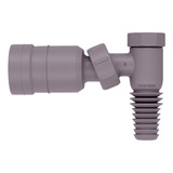 Adaptador Máquina Lavar Articulado 45 90 Retenção Blukit
