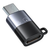 Adaptador Micro Usb Macho Compatível Para Tipo C Fêmea