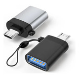 Adaptador Micro Usb V8 P Usb 3 0 Otg Pendrive Teclado Mouse