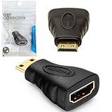 Adaptador Mini Hdmi M X Hdmi F Gold Adaptador Hdmi Macho X Hdmi Fêmea