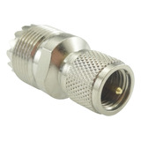 Adaptador Motorola Uhf mini Macho X Uhf Fêmea So239 Klc 20
