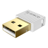 Adaptador Orico Sem Fio Usb Bluetooth 5 0 Branco