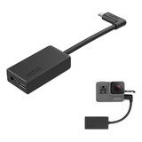 Adaptador Original Microfone Gopro Hero 5 Profissional 3 5mm