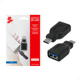 Adaptador Otg 5 Tipo C 3 1 003 0140 Para Usb Fêmea 5