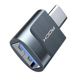Adaptador Otg Tipo c Usb 3 0 iPad Pro Macbook Type c Rock