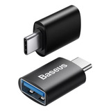 Adaptador Otg Tipo c Usb c macho Para Usb 3 1 fêmea 