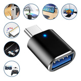 Adaptador Otg Usb 3 0 Fêmea P Usb Tipo C Macho Dados 5gbps Cor Cabo Conversor Celular Smartphone Tablet