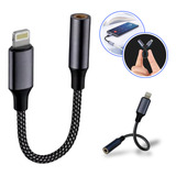Adaptador P2 Fone Ouvido Tipo C Ou Lightning iPhone Samsung