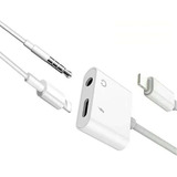 Adaptador Para iPhone Dual Lightning Carrega