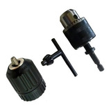 Adaptador Parafusadeira C Mandril Aperto Rápido E Chave 3 8