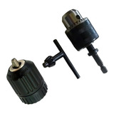 Adaptador Parafusadeira C Mandril Aperto Rápido E Chave 3 8