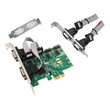 Adaptador Pci e Para Rs232 Conversor De Porta Serial De 4 Po