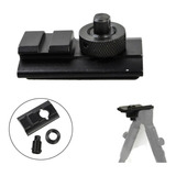 Adaptador Pino Weaver C Trilho 20mm P Bipé Rifle Carabina