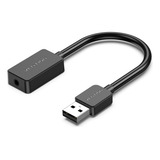 Adaptador Placa De Som Externa Usb Entrada P2 Fone Microfone