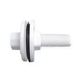 Adaptador Plástico Roscável Flange Fixa 1 2 Branco Cipla