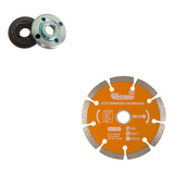 Adaptador Porca Flange Esmerilhadeira E Disco Seg Concreto