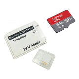 Adaptador Ps Vita Sd2vita Pro Micro Sd 5 0 Psvita 64gb