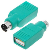 Adaptador Ps2 Macho Mouse Teclado X Usb Fêmea