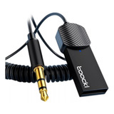 Adaptador Receptor Bluetooth 5 0 Essager Usb P2 Veículo Som