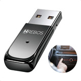 Adaptador Receptor Bluetooth Usb Carro Musica Chamada S fio