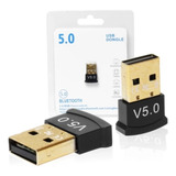 Adaptador Receptor Usb Bluetooth 5 0 Dongle Pc Notebook Plug