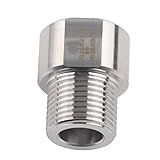Adaptador Regulador De CO2 Cilindro Conector Conversor Válvula Reguladora De Metal Métrica Para Polegada Conexão De Interface Do Adaptador Para Tanque De Peixes De Aquário W21 8