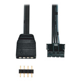 Adaptador Rgb 12v 4 Pinos P controladoras 6 Pinos Saida Led1