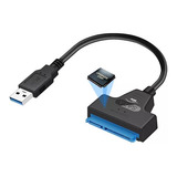 Adaptador Sata 3 Para Ssd Ou Hd Externo 2 5 Usb 3 0 Cabo