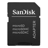 Adaptador Sd P Cartão De Memória Micro Sd Sandisk Original