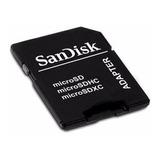 Adaptador Sd Sandisk Leitor Micro Sd Sdhc Sdxc Note Kit 50pç