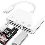 Adaptador SD TF Card USB Camera Reader Adapter