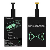 Adaptador Sem Fio Wireless Qi Indução Receptor Universal Cor Type a