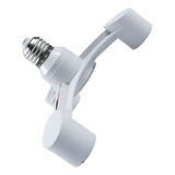 Adaptador Soquete Bocal E27 3x1 3 Lâmpadas Triplo