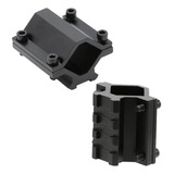 Adaptador Suporte Para Cano Rifle Carabina Com Trilho 20mm