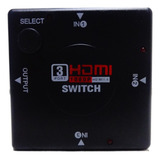 Adaptador Switch 3x1 Divisor 3 Portas 1080p Hdmi Tv